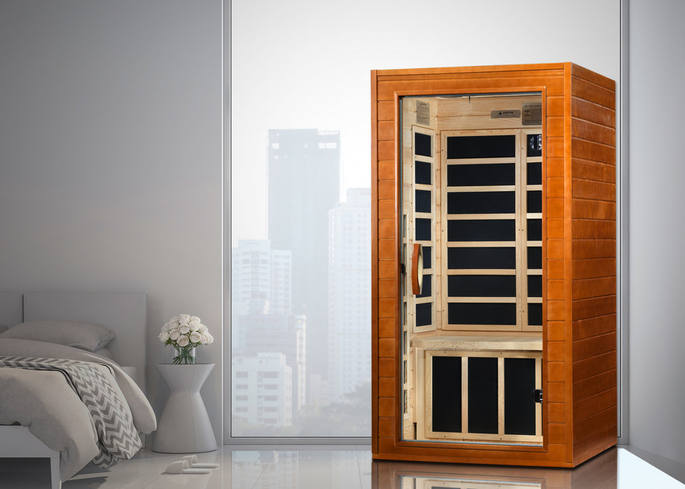 Dynamic Avila 1-2-person Low EMF FAR Infrared Sauna