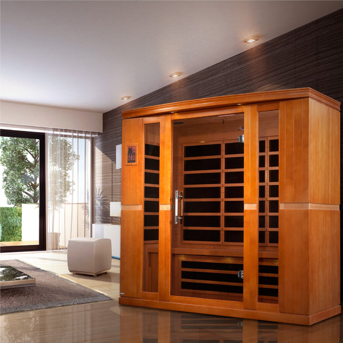 Dynamic Bergamo 4-person Low EMF FAR Infrared Sauna