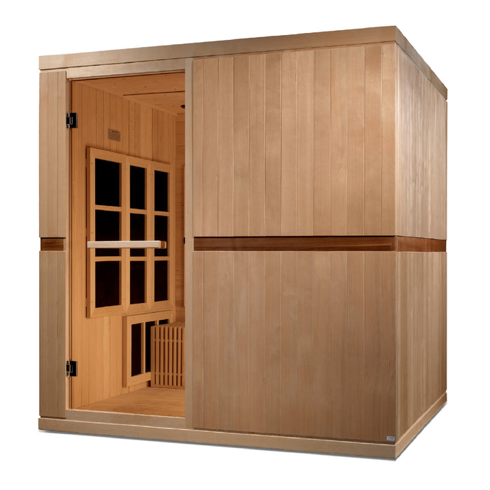 Golden Designs Catalonia 8-person PureTech™ Near Zero EMF FAR Infrared Sauna