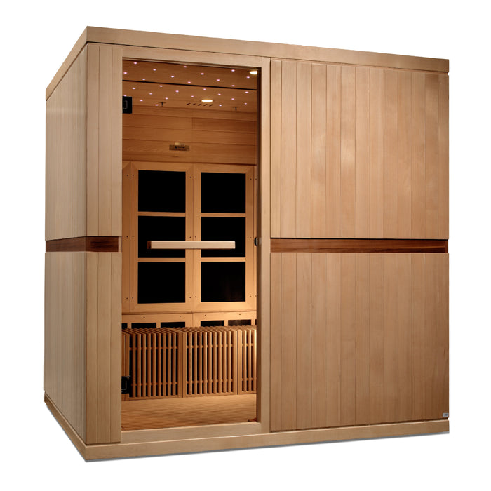 Golden Designs Catalonia 8-person PureTech™ Near Zero EMF FAR Infrared Sauna