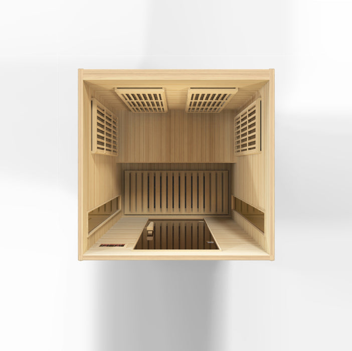 Maxxus Hemlock 2-Person Low EMF FAR Infrared Sauna