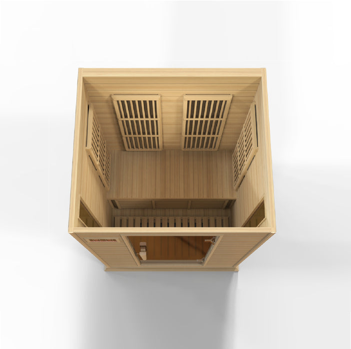 Maxxus Hemlock 2-Person Low EMF FAR Infrared Sauna