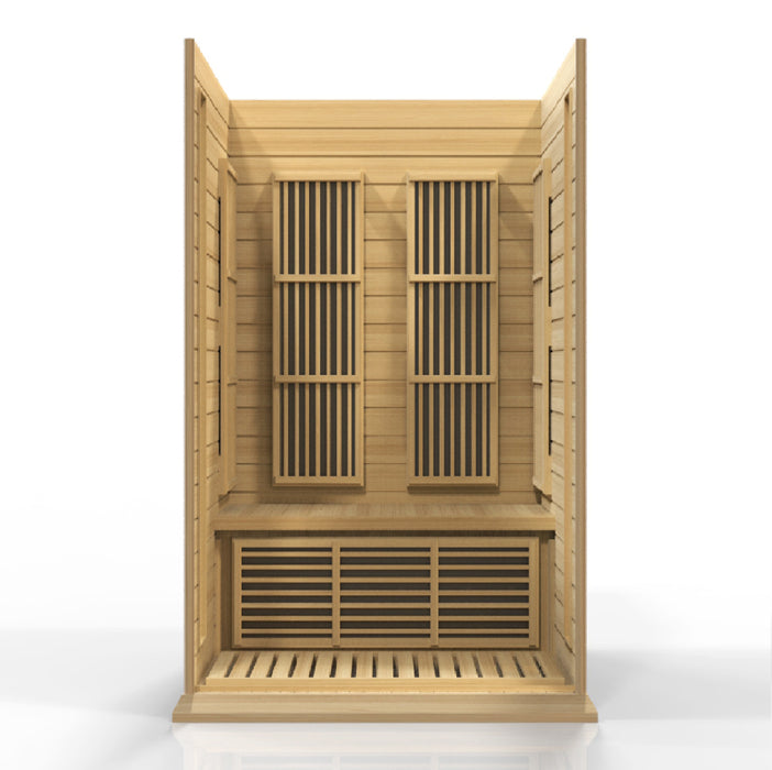 Maxxus Hemlock 2-Person Low EMF FAR Infrared Sauna