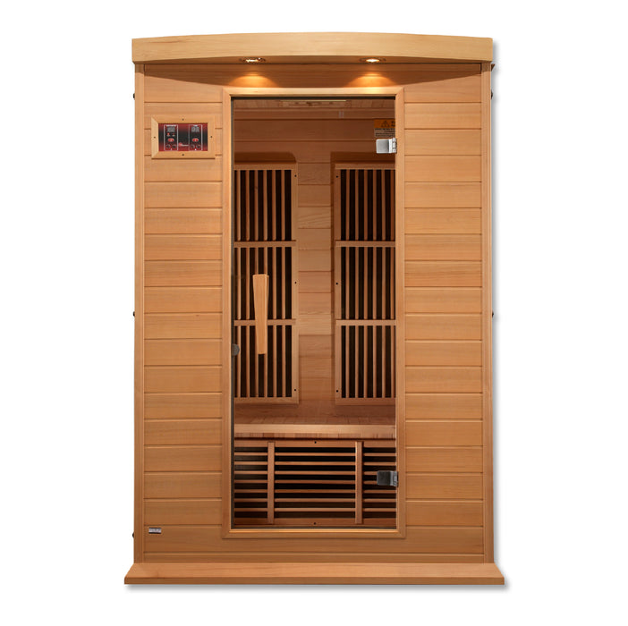 Maxxus Hemlock 2-Person Low EMF FAR Infrared Sauna