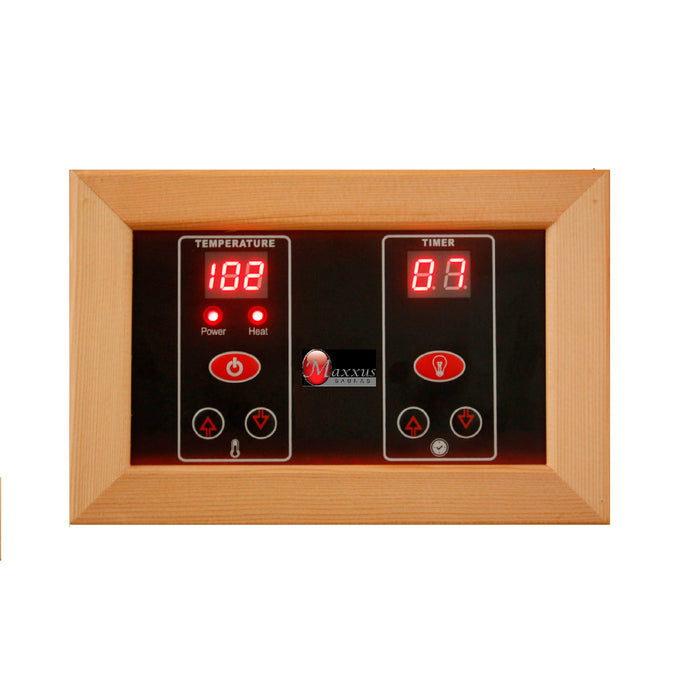 Maxxus Hemlock 2-Person Low EMF FAR Infrared Sauna